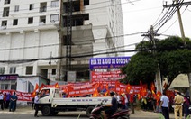 Vũng Tàu: Mới ngày đầu năm, dân chung cư Sơn Thịnh đã treo băngrôn tố chủ đầu tư