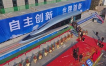 Trung Quốc chạy thử tàu hỏa siêu tốc sử dụng công nghệ HTS