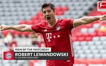 Video: Lewandowski ghi bàn thắng thứ 21 giúp Bayern Munich thắng Freiburg 2-1