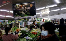 Giá rau, thịt ở Bắc Kinh tăng vọt khi người Trung Quốc chuẩn bị đón tết xa quê