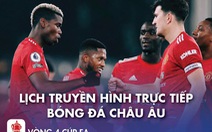 Lịch bóng đá châu Âu 24-1: Man United lại gặp Liverpool