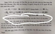 Thực hư thông tin ca bệnh ở Quảng Ninh hát karaoke có 'tay vịn'