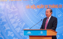 Phó thủ tướng Trương Hòa Bình: 'Phải lên án các hành vi phi văn hóa khi tham gia giao thông'