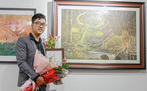 Giảng viên ĐH Duy Tân giành giải nhì Mỹ thuật Đà Nẵng 2020