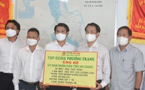 Phương Trang trao tặng trang thiết bị y tế phòng dịch cho An Giang hơn 50 tỉ đồng