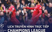 Lịch trực tiếp Champions League: Atletico Madrid - Liverpool, PSG - Leipzig