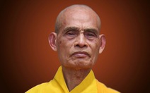 Đức Pháp chủ Giáo hội Phật giáo Việt Nam Thích Phổ Tuệ viên tịch sau 105 năm trụ thế