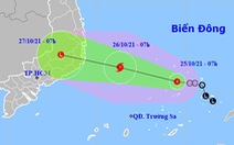 Áp thấp nhiệt đới có thể mạnh thành bão, hướng vào Bình Định - Khánh Hòa