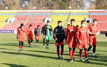 U23 Việt Nam tham quan sân thi đấu ở vòng loại U23 châu Á 2022