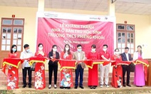 Vietlott cùng người trúng thưởng tặng nhà bán trú cho học sinh tỉnh Sơn La