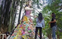 Indonesia lập bảo tàng bằng rác thải nhựa