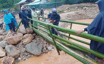 Quảng Nam: Miền núi yêu cầu sơ tán dân, suối bắt đầu chảy xiết