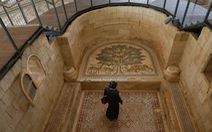 Palestine ra mắt bức tranh ghép khổng lồ tại lâu đài sa mạc Jericho