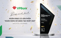 VPBank nhận giải thưởng 'Ngân hàng số sáng tạo nhất 2021'