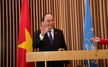 Chủ tịch nước Nguyễn Xuân Phúc thăm trụ sở Văn phòng Liên Hiệp Quốc tại Geneva