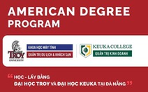 Chương trình du học tại chỗ lấy bằng cử nhân Hoa Kỳ tại Đà Nẵng