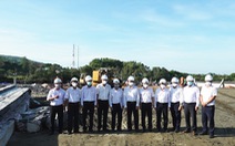 Nỗ lực khôi phục thi công công trình 110kV cấp điện Tổ hợp lọc hóa dầu Long Sơn