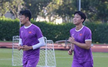Tuyển Việt Nam hứng khởi chờ trận đấu với Indonesia