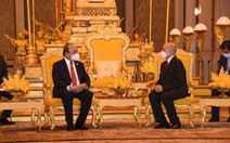 Chủ tịch nước hội kiến Quốc vương Campuchia Norodom Sihamoni