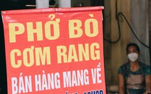 Thêm 3 quận trung tâm Hà Nội dừng ăn uống tại chỗ