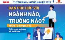 Mở màn tư vấn tuyển sinh 2022: ‘Bạn phù hợp với ngành nào, trường nào?’