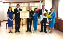 Nhật trao huân chương Mặt trời mọc cho thầy giáo Nguyễn Đức Hòe