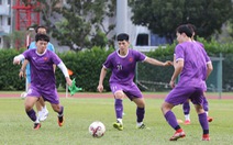 Tuyển Việt Nam tích cực chuẩn bị cho trận 'chung kết sớm' với Malaysia