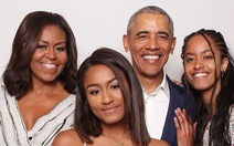 Tấm ảnh hiếm hoi của gia đình ông Obama