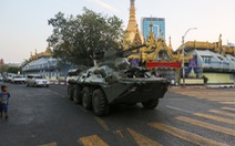 Quân đội Myanmar đưa xe bọc thép vào 3 thành phố cảnh cáo người biểu tình