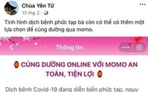 Giáo hội Phật giáo Việt Nam thử nghiệm cúng dường qua ví điện tử là thật, không phải giả mạo