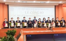 Hà Nội bổ nhiệm 4 giám đốc sở và chánh Văn phòng UBND TP