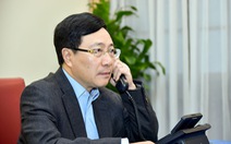 Tân Ngoại trưởng Mỹ Antony Blinken điện đàm với Phó thủ tướng Phạm Bình Minh