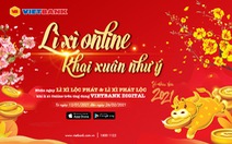 'Lì xì online khai xuân như ý' cùng Mobile Vietbank Digital