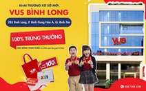 VUS đồng loạt khai trương 2 cơ sở mới trong tháng 3-2021