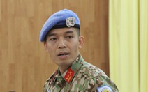 Sĩ quan thứ 2 của Việt Nam làm việc tại trụ sở Liên Hiệp Quốc