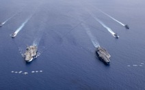 Báo Trung Quốc: Mỹ hoạt động quân sự ở Biển Đông 'nhiều chưa từng thấy'