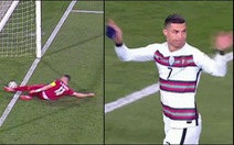 Ronaldo bị 'cướp' bàn thắng phút 90+3, Bồ Đào Nha mất 2 điểm quý giá