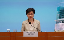 Bà Carrie Lam: Cải cách bầu cử Hong Kong loại bỏ những 'người không yêu nước'
