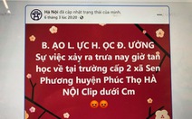 Nữ sinh ở Hà Nội bị đánh hội đồng vì tin nhắn trên Facebook
