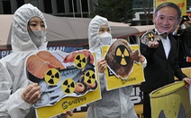 Đông Bắc Á dậy sóng vì nước thải phóng xạ Nhật