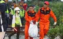 Xe tải tuột thắng gây ra thảm họa đường sắt Đài Loan