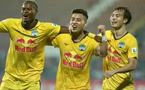 Thắng Hải Phòng 2-0, HAGL giữ vững ngôi đầu bảng