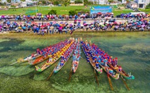 Gần 200 năm lễ hội đua thuyền Lý Sơn, hôm nay là di sản quốc gia