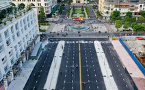 Tháo dỡ rào chắn một phần đường Lê Lợi, xe cộ được lưu thông từ ngày mai 29-4