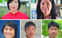 5 nhà khoa học Việt vào top 100 châu Á