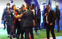 Video:  Neymar chửi bới, xô xát và suýt đánh nhau với Djalo trong đường hầm