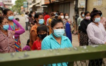 Số ca COVID-19 ở Campuchia lần đầu giảm sau một tuần liên tiếp tăng nóng