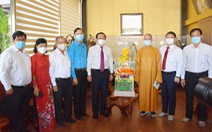 Lãnh đạo TP.HCM thăm cá nhân, đơn vị Phật giáo tiêu biểu