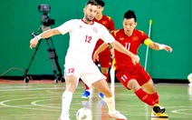 Hòa futsal Lebanon 0-0, Việt Nam có chút lợi thế trước trận lượt về