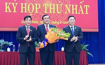 Ông Phan Việt Cường tái đắc cử chủ tịch HĐND tỉnh Quảng Nam